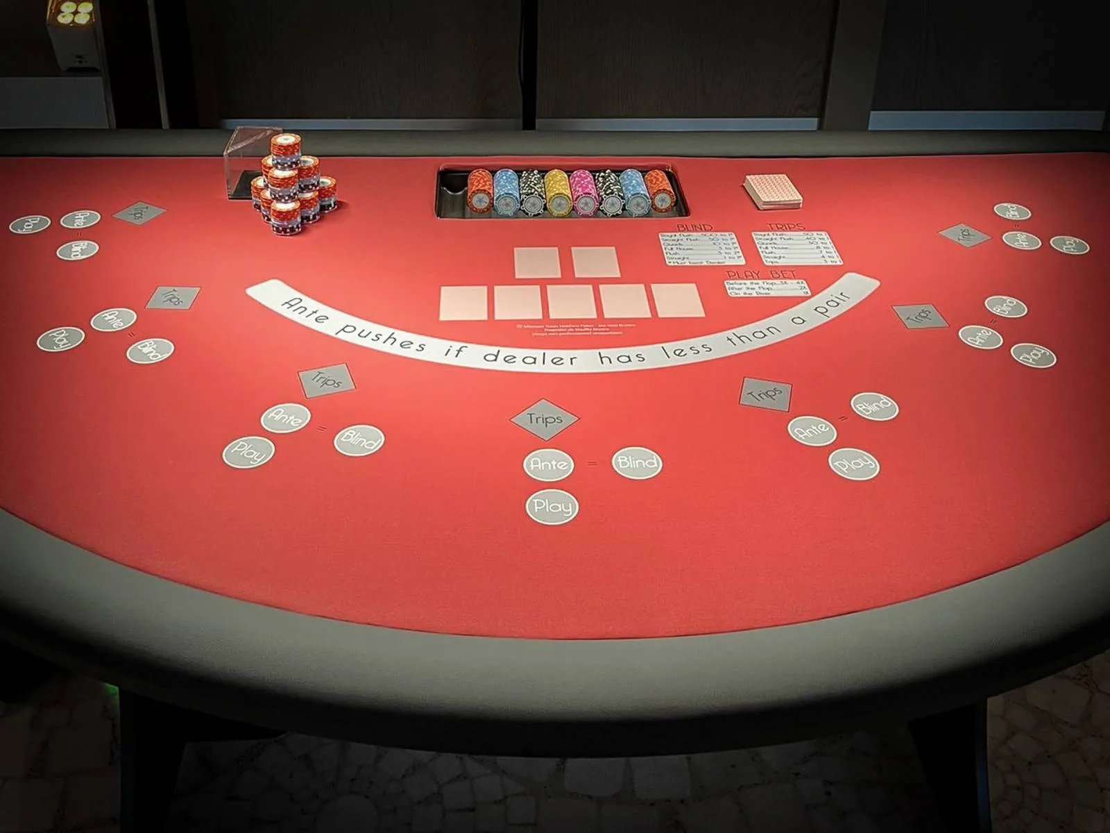 Table d'ultimate poker PRO - Location de jeu pour 1-10 joueurs en region PACA. Disponible a la location avec livraison et installation.