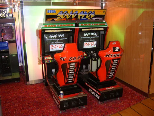 Simulateur de conduite double arcade 3