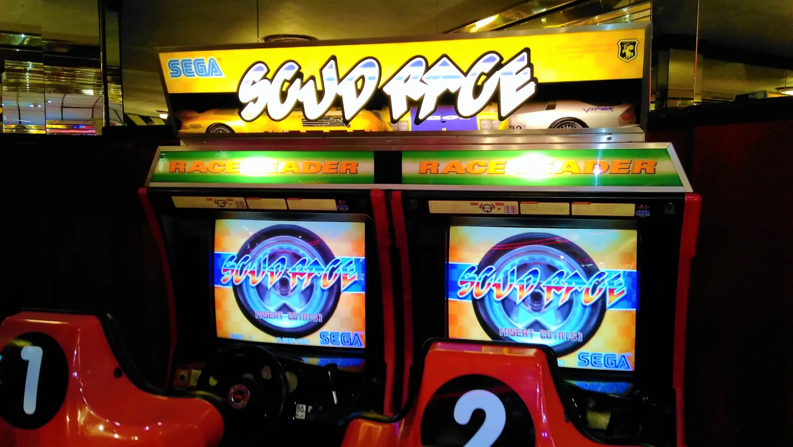 Simulateur de conduite double arcade 2